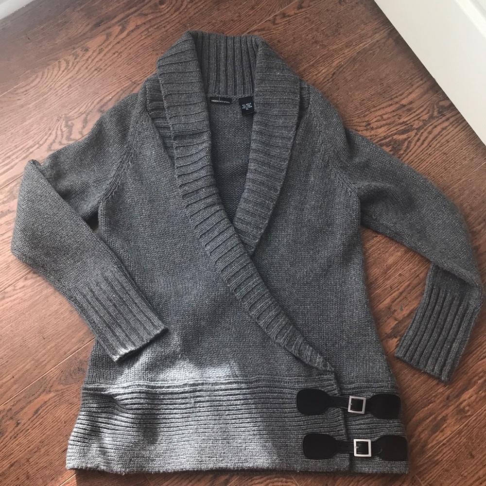 Moda International wrap sweater